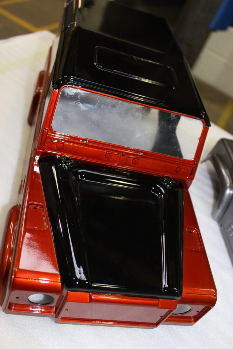 Land Rover Freelander ( Plastic Model Scale 1 : 35 ) Painted At Wicked Coatings