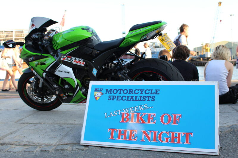 Kawasaki Ninja  (Bournemouth Kawasaki Team ) Coated and Painted at Wicked Coatings