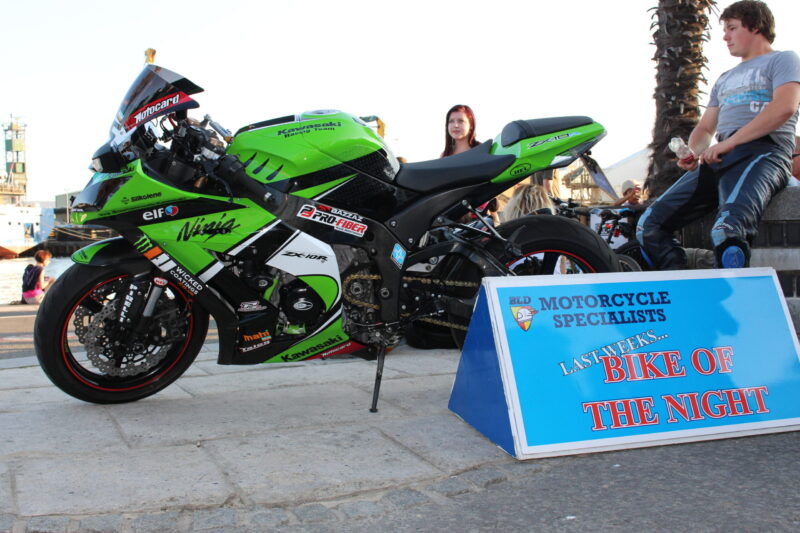 Kawasaki Ninja  (Bournemouth Kawasaki Team ) Coated and Painted at Wicked Coatings