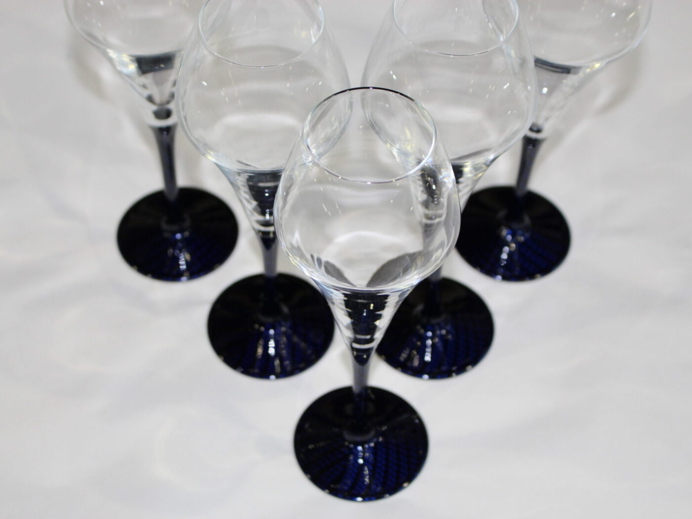 Glasses Coated In Carbon Fibre Painted Dark Blue