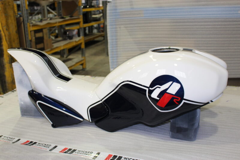 Ducati painted and coated at Wicked Coatings
