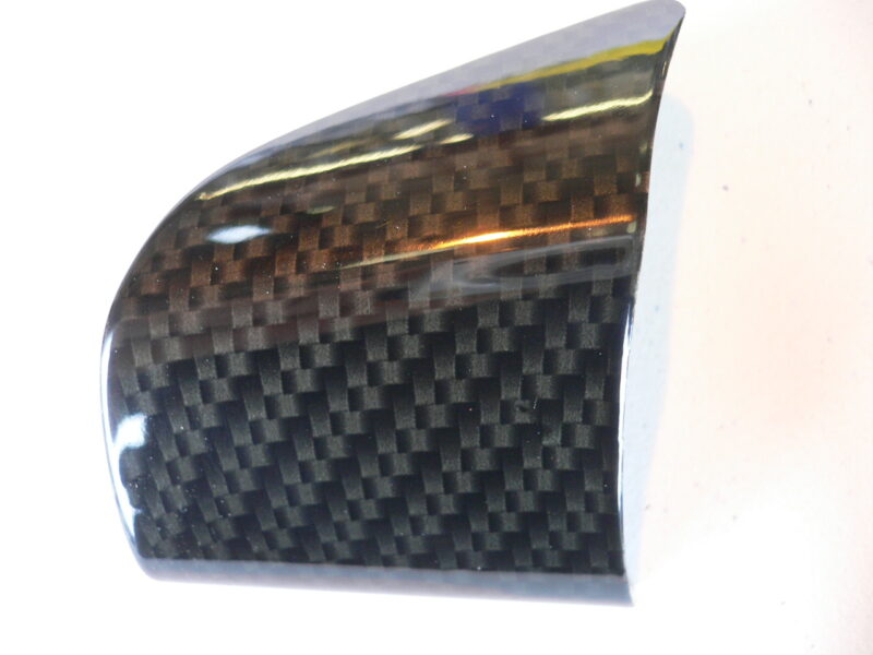 Ford Focus RS engine parts coated in carbon fibre hydrographic film painted black