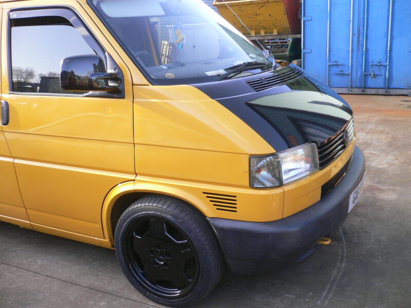 VW Transporter T4 Painted And Coated At Wicked Coatings