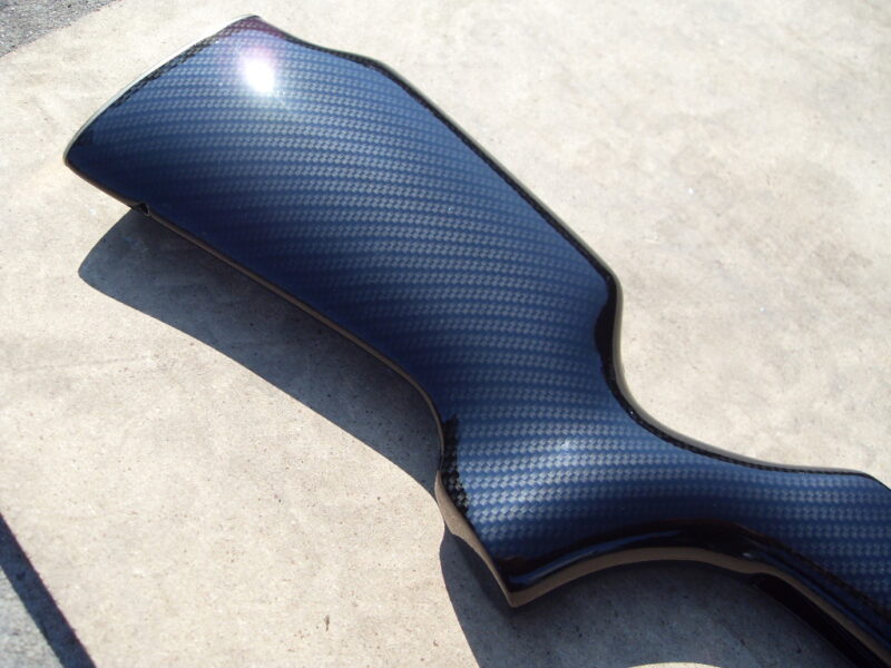 Guns Elements Coated In Carbon Fibre Hydrographic Film Painted Black