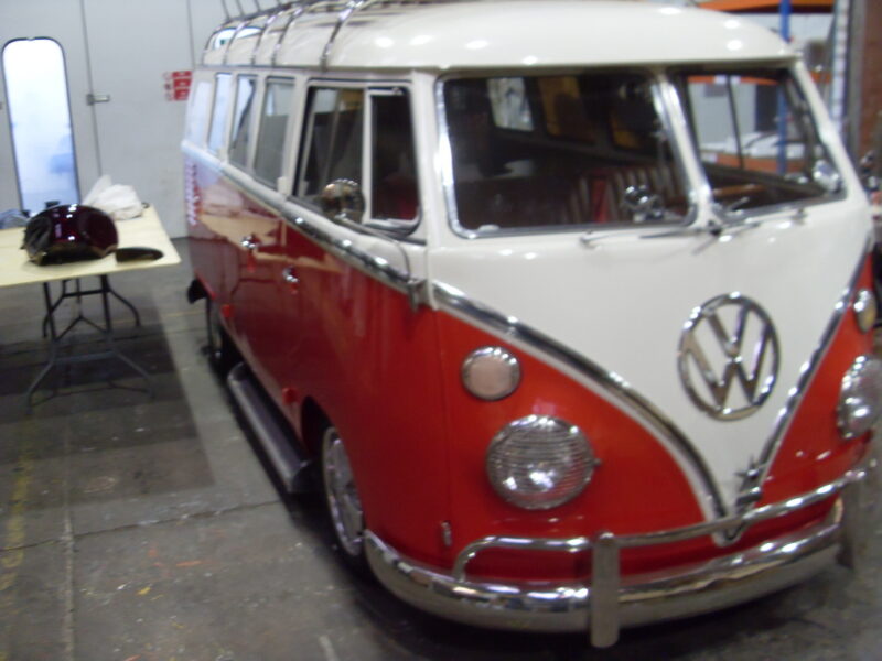 VW Transporter T1 Camper Painted And Customised At Wicked Coatings