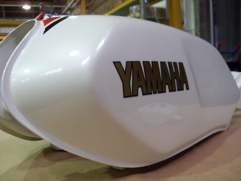 Yamaha painted and coated at Wicked Coatings