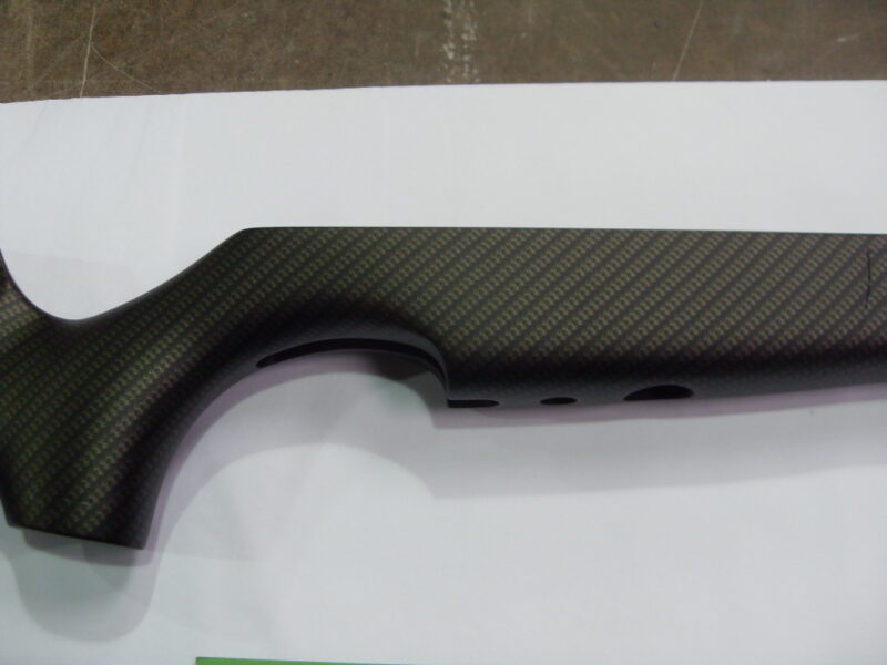 Guns Elements Coated In Carbon Fibre Hydrographic Film Painted Black
