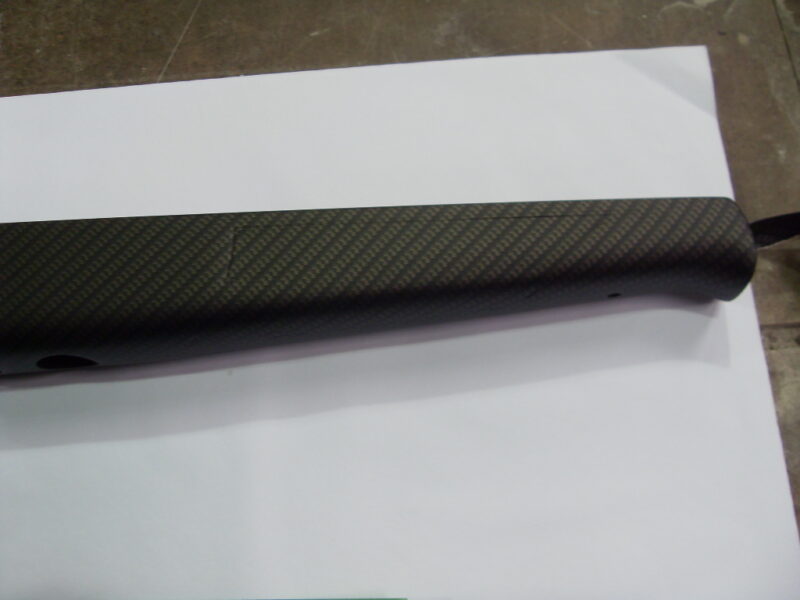 Guns Elements Coated In Carbon Fibre Hydrographic Film Painted Black