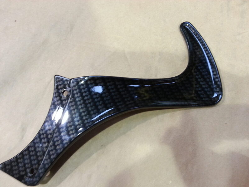 Ferrari 360 various elements coated in carbon fibre hydrographic film painted black