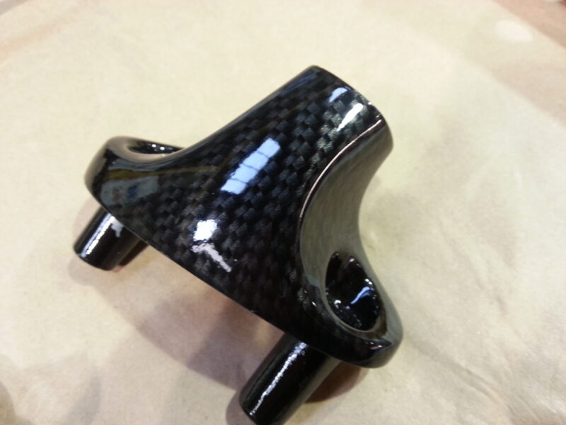 Ferrari 360 various elements coated in carbon fibre hydrographic film painted black