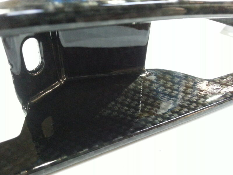 Ferrari 360 various elements coated in carbon fibre hydrographic film painted black