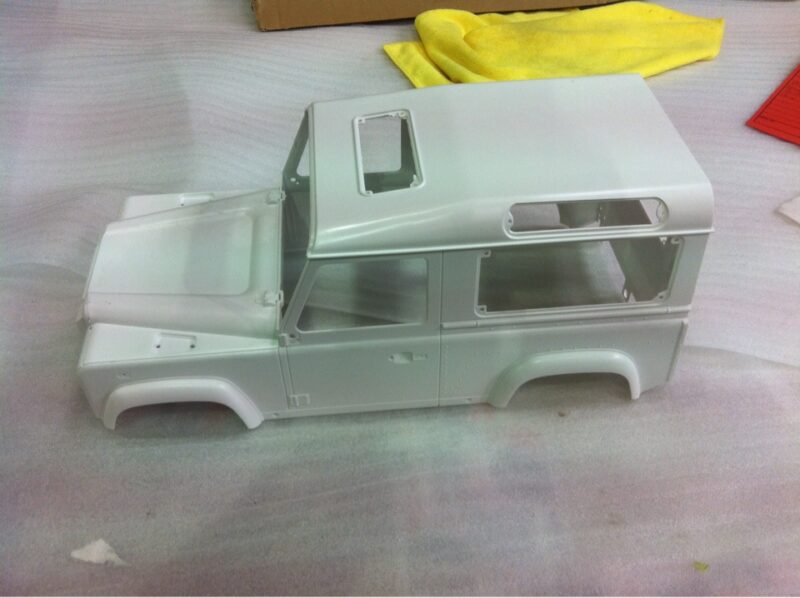 Land Rover Freelander ( Plastic Model Scale 1 : 35 ) Painted At Wicked Coatings