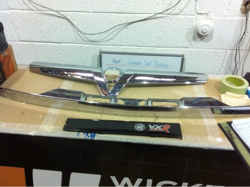 Vauxhall exterior elements coated in carbon fibre