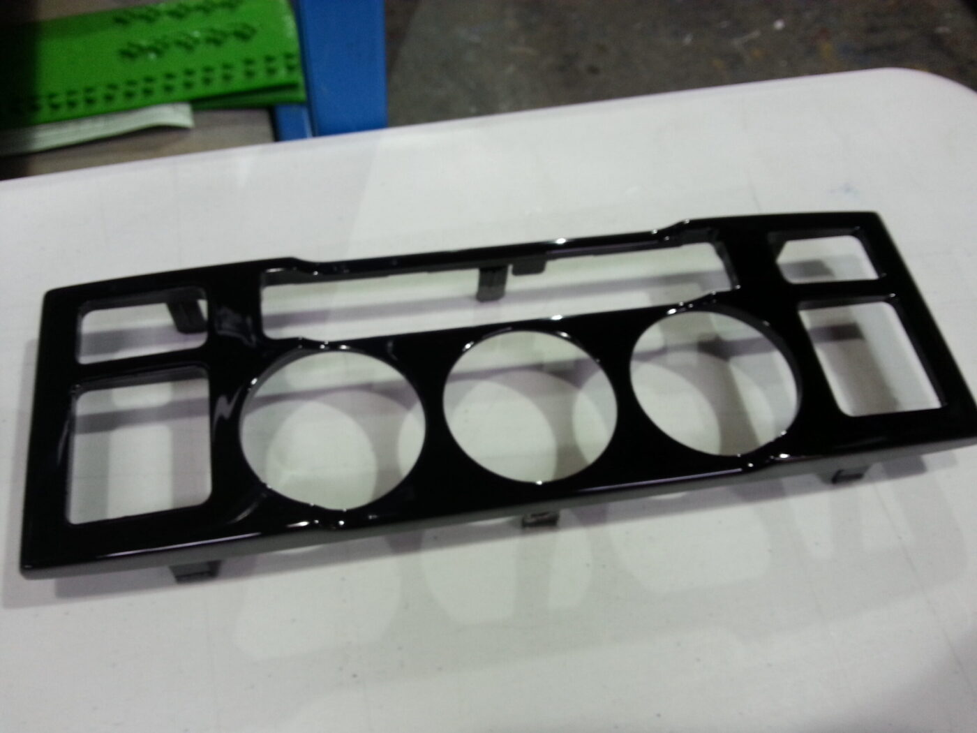 Car Interior Parts Painted Black