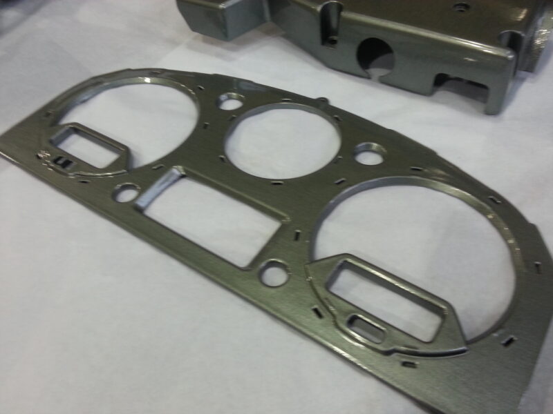 Land Rover Dial Surround Coated In Metal Hydrographic Film