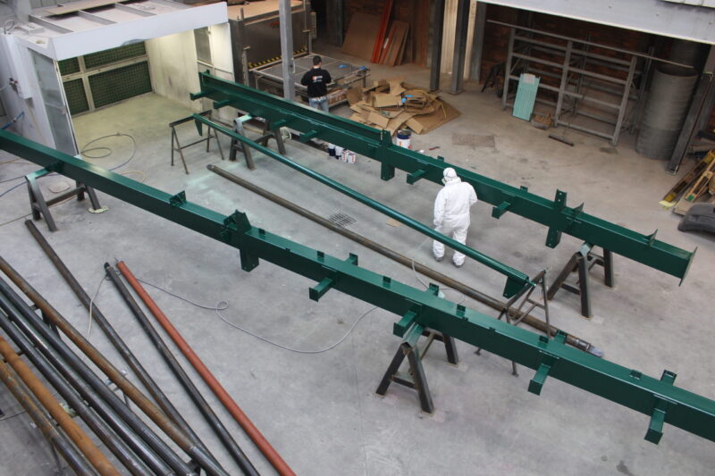 RSJ’s blasted and painted at Wicked Coatings
