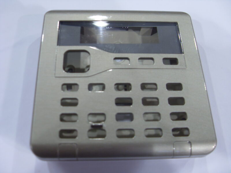 Alarm Keypad coated in metal hydrographic film