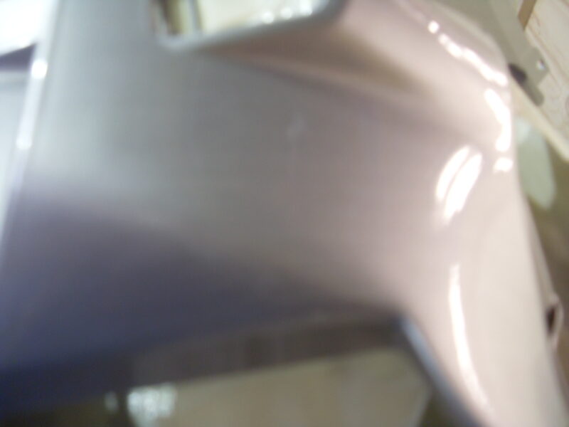 Motorbike parts painted silver