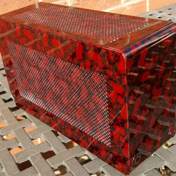 Computer Case Coated in Skulls