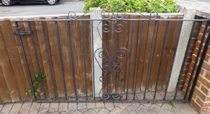 Sprayed gates