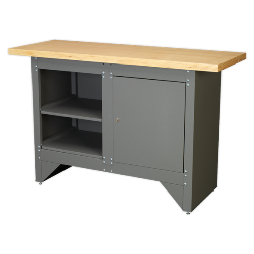 Workbench with Cupboard Heavy-Duty