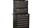 Topchest, Mid-Box & Rollcab 14 Drawer Stack – Black