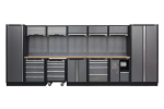 Modular Storage System Combo – Pressed Wood Worktop