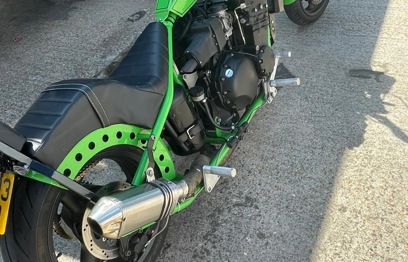Green with envy for this Chopper
